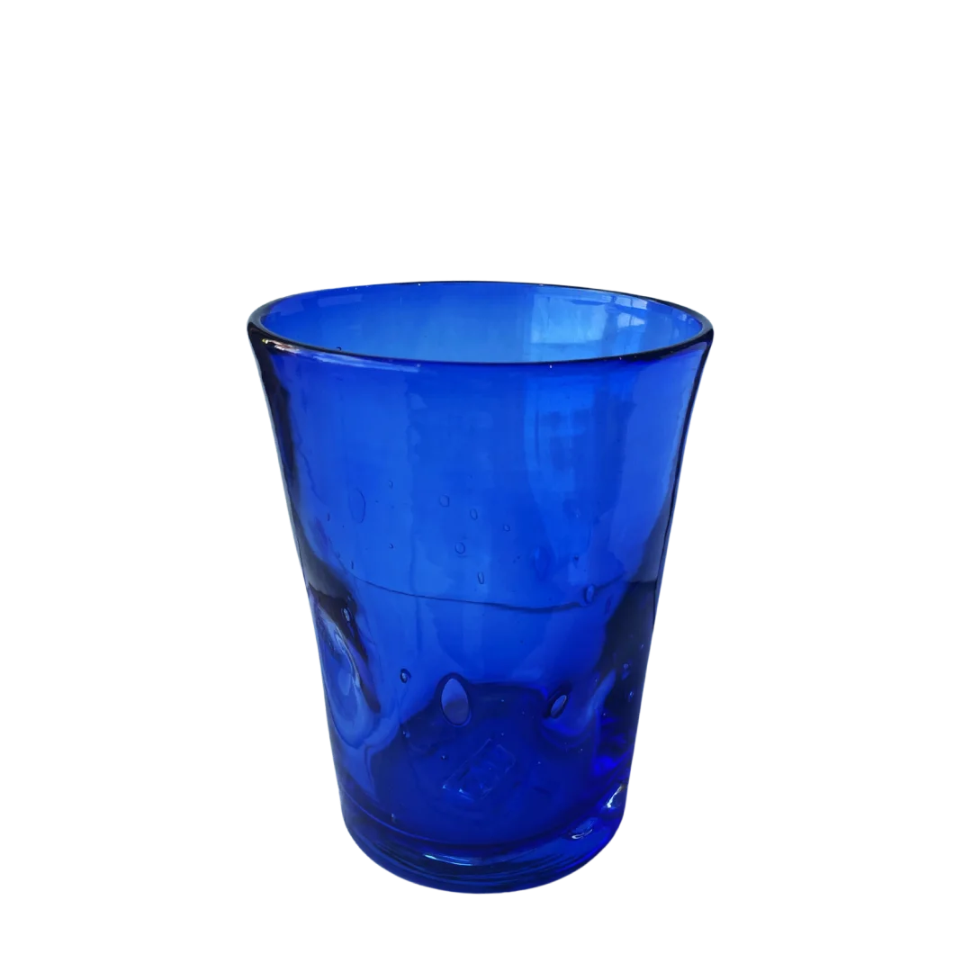 Blåt glas