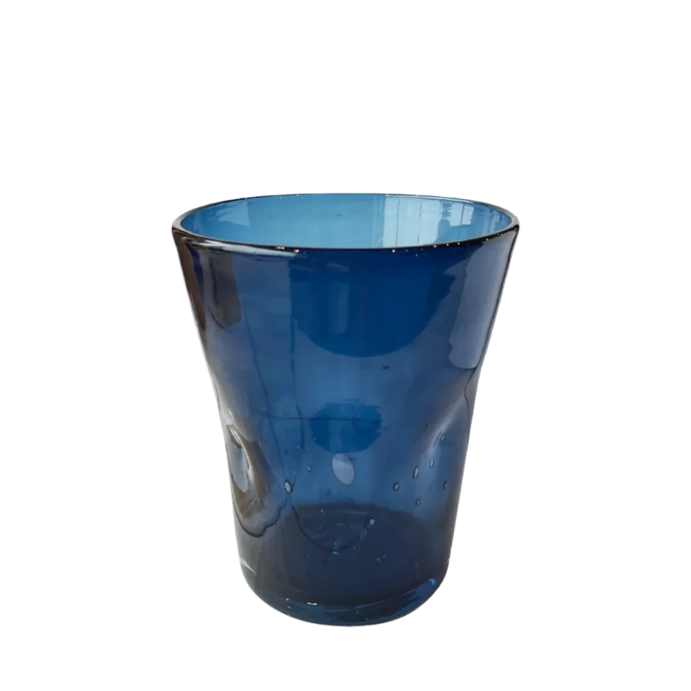 Indigo mørkeblå – Italiensk drikkeglas