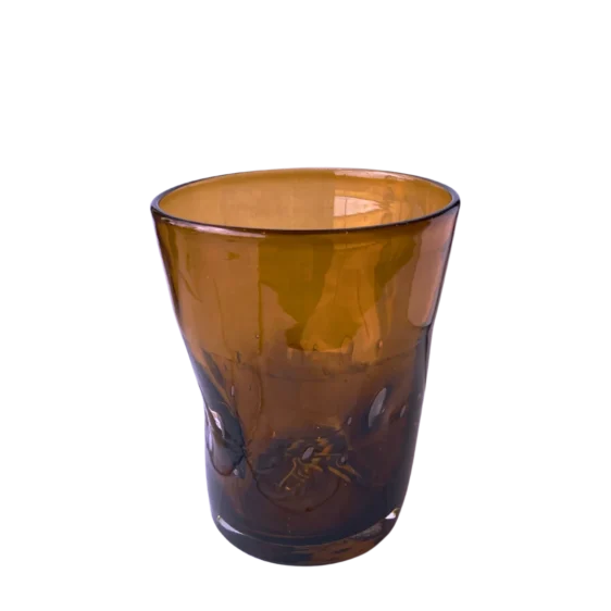 Kakao farvet glas
