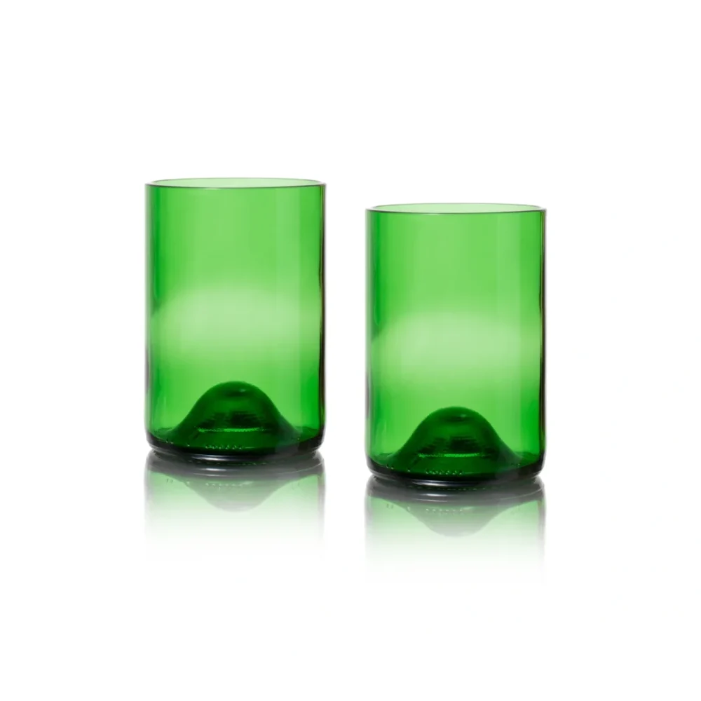 Drikkeglas Grøn – ReBottled